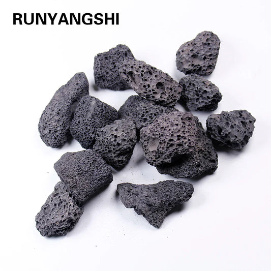 50g/bag Natural Volcanic Rock Stones – Aromatherapy Diffuser & Energy Charms for Women