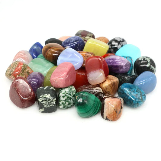 Natural Tumbled Healing Crystals – Bulk Quartz Gemstones & Mineral Gravel for Energy, Decor & Aquariums
